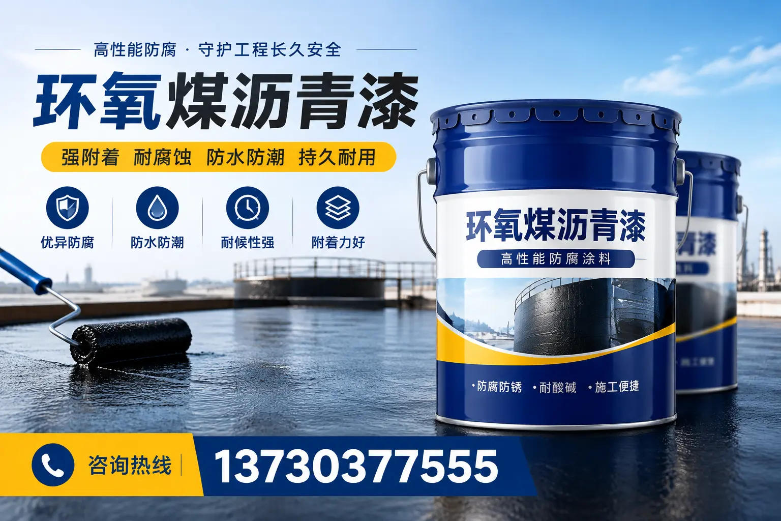 如何判断环氧煤沥青漆的质量?济宁消费者指南