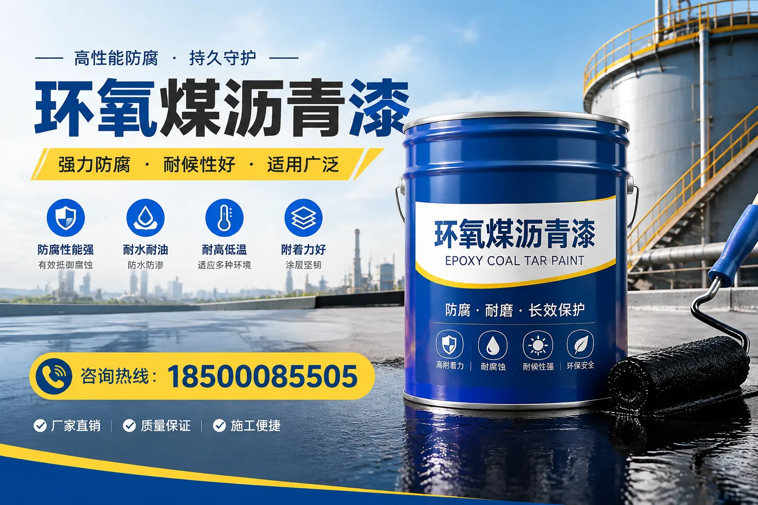 环氧煤沥青漆的储存与运输注意事项,济宁企业须知